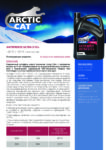 ANTIFREEZE ULTRA G12+ ARCTIC CAT ANTIFREEZE ULTRA G12+ ARCTIC CAT