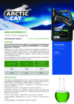 GREEN ANTIFREEZE G11 ARCTIC CAT GREEN ANTIFREEZE G11 ARCTIC CAT