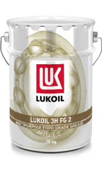 Смазка многоцелевая пищевая Лукойл 3H FG 2 (18 кг, 20 л.)