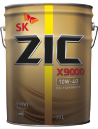 Масло моторное ZIC X9000 10/40 API CI-4 (20 л.)