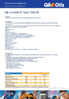 Техническое описание (TDS) Q8 Unishift PC Synt 75W-90