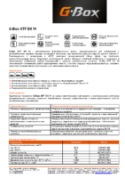 Техническое описание (TDS) Газпромнефть G-Box ATF DX VI