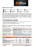 Техническое описание (TDS) Газпромнефть G-Box GL-4GL-5 75W-90