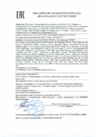 Декларация соответствия Mobil Mobilith SHC 221 (по 14.08.2020г.)