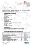 Техническое описание (TDS) ZIC ATF Multi Техническое описание (TDS) ZIC ATF Multi