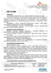 Техническое описание (TDS) ZIC Flush Техническое описание (TDS) ZIC Flush