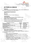 Техническое описание (TDS) ZIC SK TRANS GL-5 80W-90 Техническое описание (TDS) ZIC SK TRANS GL-5 80W-90