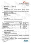 Техническое описание (TDS) ZIC X5 Diesel 10W-40
