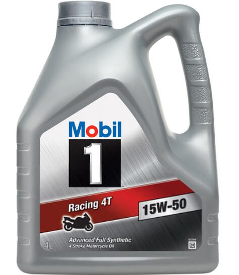 Масло моторное Mobil 1 Racing 4T 15/50 API SN (4 л.)