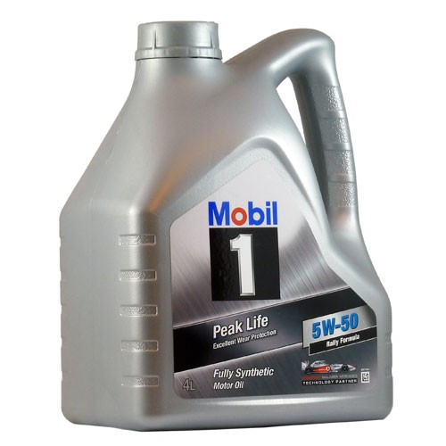 Масло моторное Mobil 1 Peak Life 5/50 API SL/CF (4 л.)