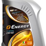 Масло моторное Gazpromneft G-Energy F Synth 0/40 API SN/CF ACEA A3/B4 (0,84 кг, 1 л.)