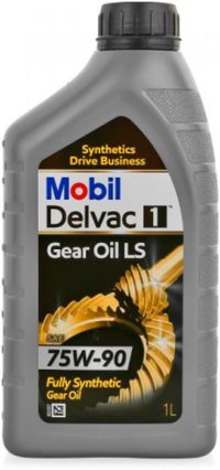 Масло трансмиссионное Mobil Delvac 1 Gear Oil LS 75/90 API GL-5 (1 л.)