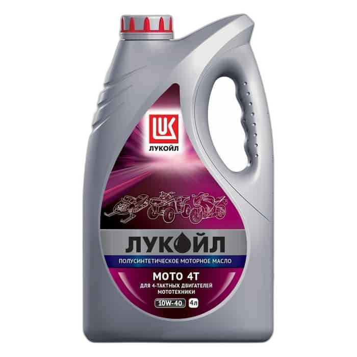 Масло моторное Лукойл МОТО 4Т 10/40 API SL (1 л.)