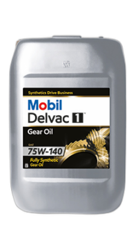 Масло трансмиссионное Mobil Delvac 1 Gear Oil 75/140 API GL-5 (20 л.)