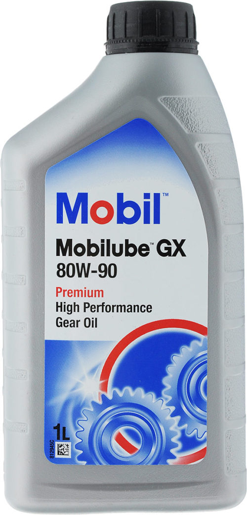Масло трансмиссионное Mobil Mobilube GX 80/90 API GL-4 (1 л.)