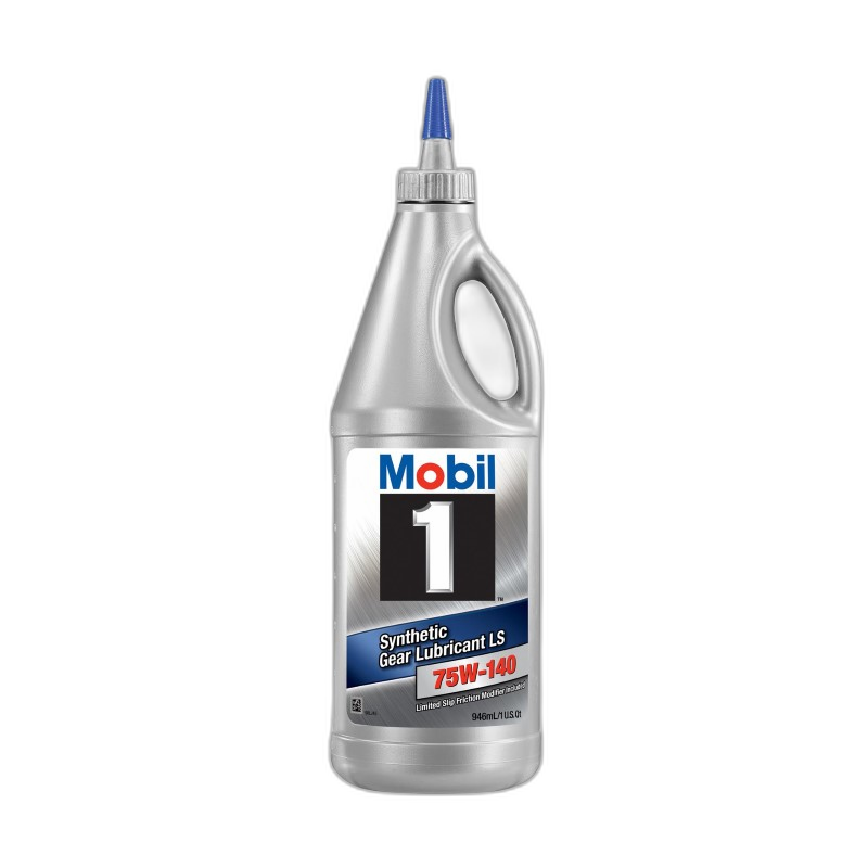 Масло трансмиссионное Mobil 1 Synthetic Gear Lubricant LS 75/140 API GL-5 (0,946 л.)