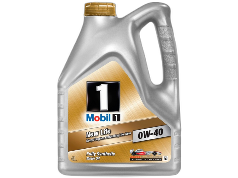 Масло моторное Mobil 1 New Life 0/40 API SL/CF (4 л.)