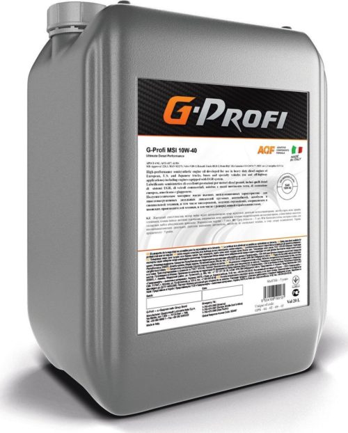Масло моторное Gazpromneft G-Profi MSF 10/40 API CF-4/CF/SG (17,9 кг, 20 л.)