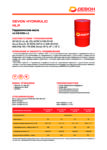 Техническое описание (TDS) Devon Hydraulic HLP 32, 46, 68, 100