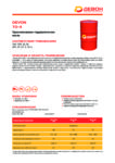 Техническое описание (TDS) Devon TO-4 SAE 10W, 30, 50 (2)