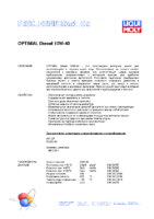 Техническое описание (TDS) Liqui Moly OPTIMAL Diesel 10W-40