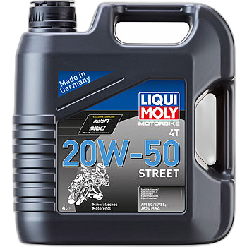 Масло моторное Liqui Moly Motorbike 4T Street 20/50 API SN Plus (4 л.)