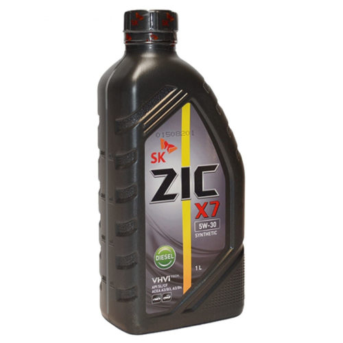 Масло моторное ZIC X7 Diesel 5/30 API CF/SL (1 л.)
