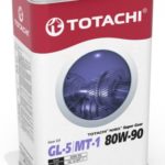 Масло трансмиссионное TOTACHI NIRO Super Gear 80/90 API GL-5/MT-1 (4 л.)