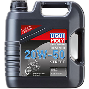 Масло моторное Liqui Moly Motorbike HD Synth Street 20/50 API SN Plus (4 л.)
