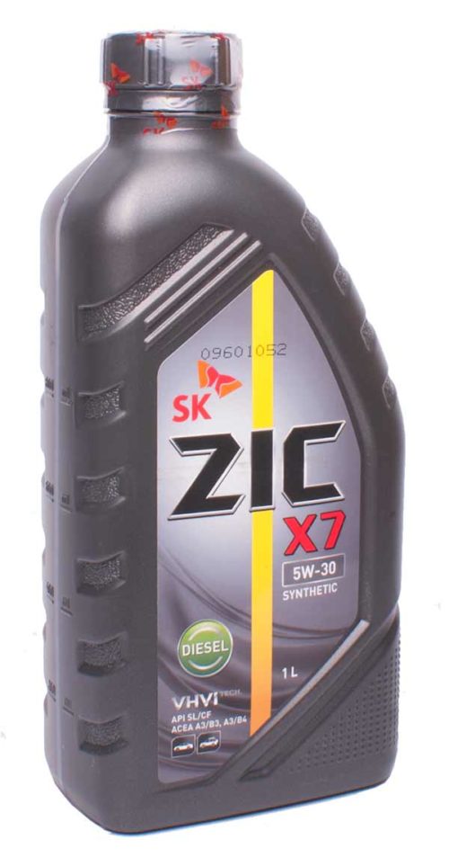 Масло моторное ZIC X7 Diesel 10/40 API CI-4/SL (1 л.)