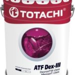 Масло трансмиссионное TOTACHI ATF Dex-III (19 л.)