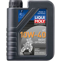 Масло моторное Liqui Moly Motorbike 4T Basic Offroad 10/40 API SN Plus (1 л.)
