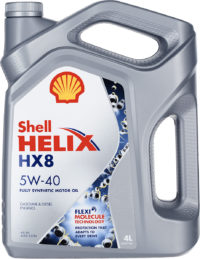 Масло моторное Shell Helix HX8 Synthetic 5/40 API SN/CF (4 л.)