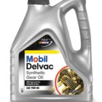 Масло трансмиссионное Mobil Delvac Synthetic Gear Oil 75/90 API GL-5/MT-1 (4 л.)
