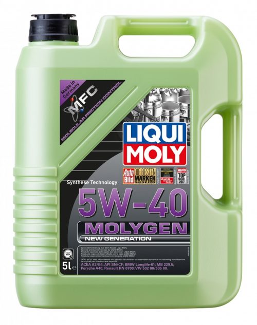 Масло моторное Liqui Moly Molygen New Generation 5/40 API SN/CF (5 л.)