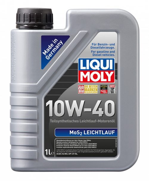 Масло моторное Liqui Moly MoS2 LeichtLauf 10/40 API SL/CF (1 л.)