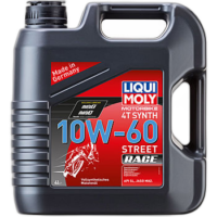 Масло моторное Liqui Moly Motorbike 4T Synth Street Race 10/60 API SN Plus (4 л.)