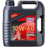 Масло моторное Liqui Moly Motorbike 4T Synth Offroad Race 10/60 API SN Plus (4 л.)
