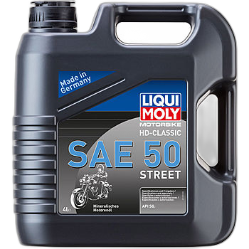 Масло моторное Liqui Moly Motorbike HD-Classic Street 50 API SG (4 л.)