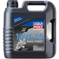 Масло моторное Liqui Moly Motorbike 4T Basic Street 10/40 API SN Plus (4 л.)