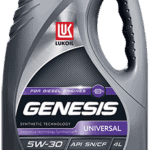 Масло моторное Лукойл GENESIS UNIVERSAL DIESEL 5/30 API SN ACEA C2/C3 (4 л.)