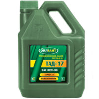 Масло трансмиссионное Oil Right ТАД-17 80/90 API GL-5 (3 л.)
