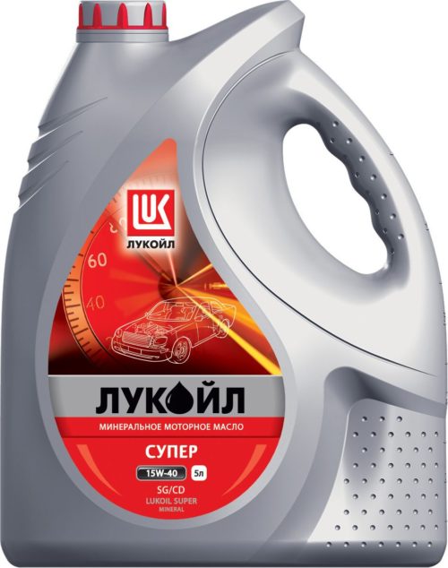 Масло моторное Лукойл СУПЕР 15/40 API SG/CD (4 л.)