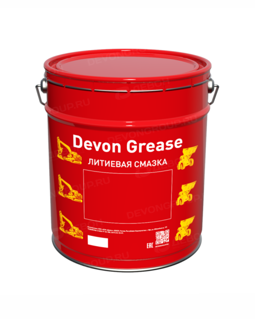 Смазка комплексная литиевая высокотемпературная Devon Thermal Grease EP 2 (16 кг.)
