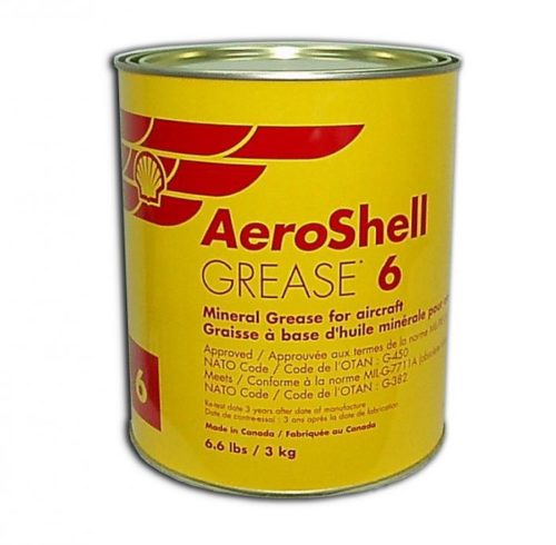 Смазка авиационная многоцелевая AeroShell Grease 6 (3 кг.)