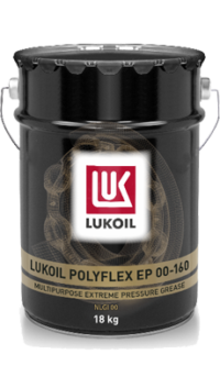 Смазка многоцелевая литиевая Лукойл ПОЛИФЛЕКС EP 00-160 (18 кг, 20 л.)