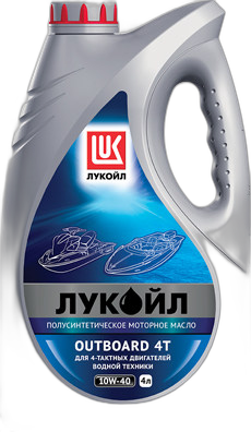 Масло моторное Лукойл OUTBOARD 4T 10/30 API SL (4 л.)