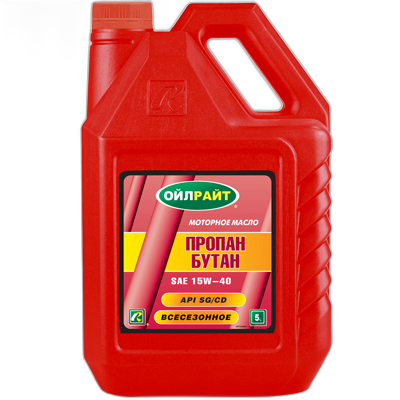 Масло моторное Oil Right Пропан Бутан 15/40 API SG/CD (10 л.)