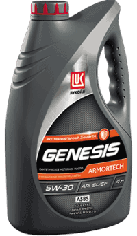 Масло моторное Лукойл GENESIS ARMORTECH A5/B5 5/30 API SL/CF (5 л.)