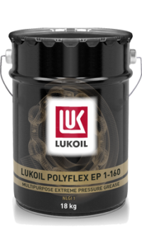 Смазка многоцелевая литиевая Лукойл ПОЛИФЛЕКС EP 1-160 (18 кг, 20 л.)